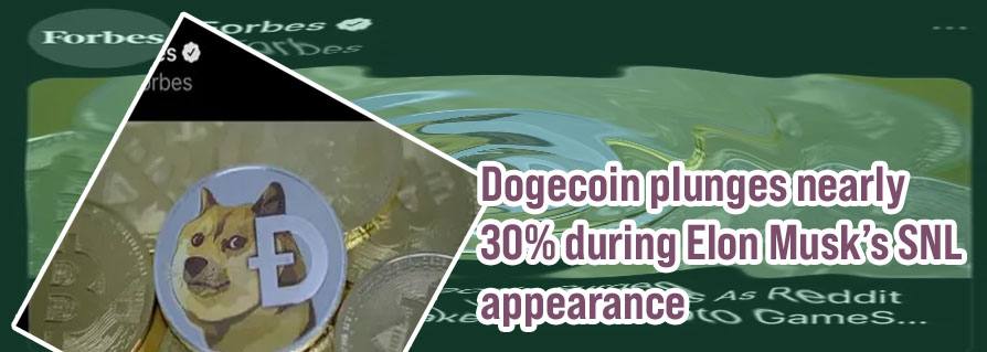 Live dogecoin ticker